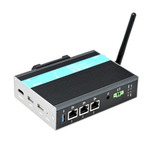 EDATEC ED-IPC2210-1208-S Industrial Computer Based on Raspberry Pi CM4 CM4102008 2GB DDR and 8GB eMMC with Wi-Fi & Bluetooth