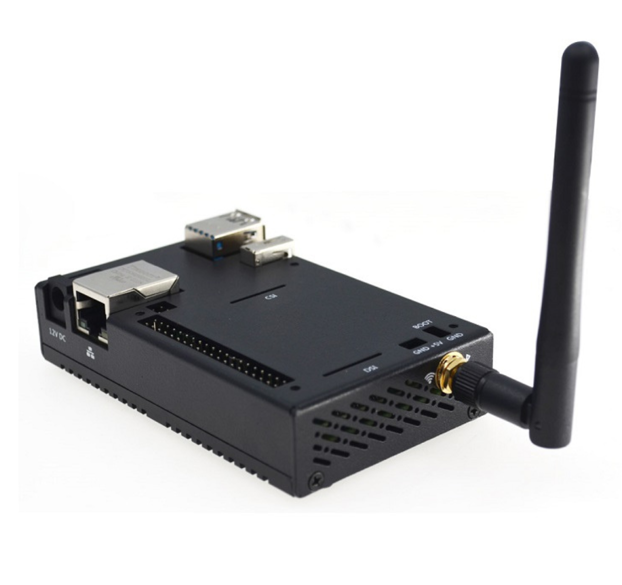 EDATEC ED-CM4NANO10-1208-C Baseboard with WIFI, Antenna, Metal Case, 2GB RAM and 8GB EMMC