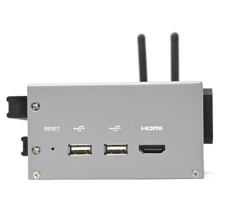 EDATEC ED-IPC2630-12084IN-S Industrial Computer Based on Raspberry Pi CM4 CM4102008, 2GB DDR, 8GB eMMC with Wi-Fi & Bluetooth