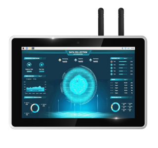 EDATEC ED-HMI2120-101C-1232 10.1-inch Industrial HMI Based on Raspberry Pi CM4 CM4102032 2GB RAM & 32GB eMMC with wireless