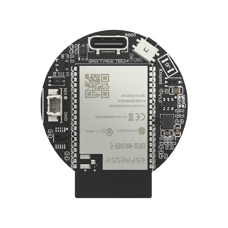 BIGTREETECH Panda Knomi Smart Display Companion for Bambulab Printers, Wireless Control & Custom GIFs-Panda Knomi + Shell (For A1 Series)