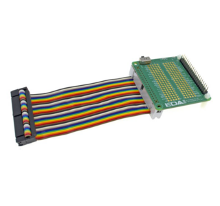 EDATEC 40pin I/O Protector for Pi400, Rainbow Cable