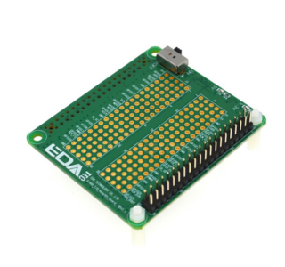 EDATEC 40pin I/O Protector for Pi400, Grey Cable