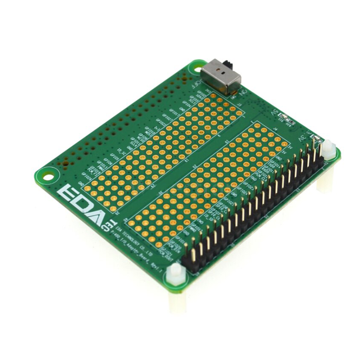 EDATEC 40pin I/O Protector for Pi400, Grey Cable