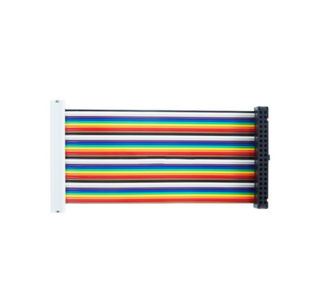 EDATEC 40pin GPIO Extender for Pi400, Rainbow Cable
