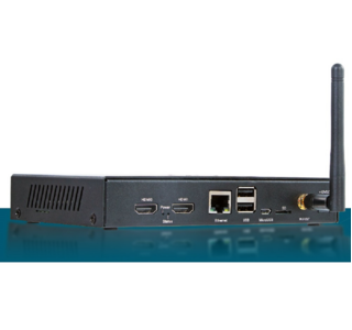 EDATEC CM4 IO Computer ED-CM4IO-1208-C with WIFI Antena Metal case 2GB RAM and 8GB EMMc