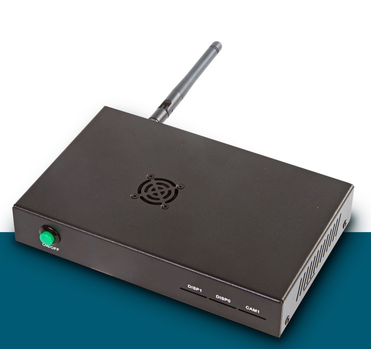 EDATEC CM4 IO Computer ED-CM4IO-1108-C with WIFI Antena Metal case 1GB RAM and 8GB EMMc