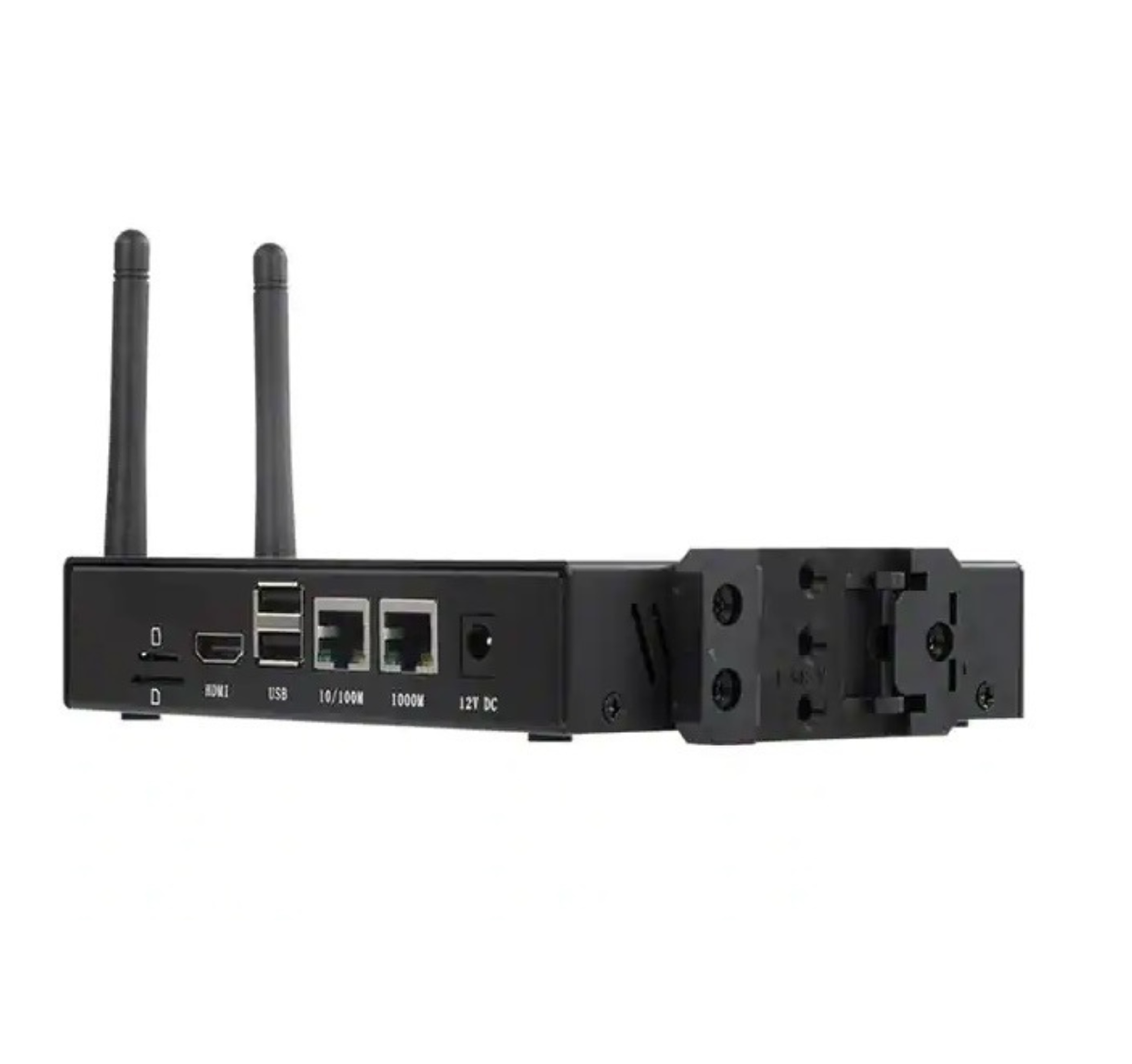 EDATEC ED-CM4IND10-1232-4C baseboard with WIFI Antenna 4G Module Metal Case 2GB RAM and 32GB EMMC