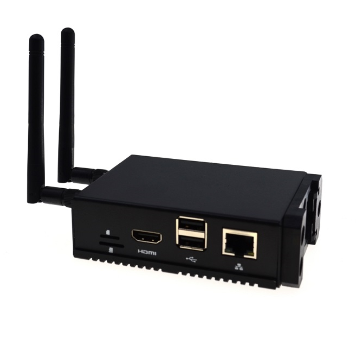 EDATEC ED-CM4SEN baseboard with WIFI Antenna 4G Module Metal Case 1GB RAM and 8GB EMMC