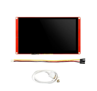 ELECROW ESP32 display 7.0 Inch HMI Display 800×480 RGB TFT LCD Touch Screen Compatible with Arduino/LVGL/PlatformIO/ Micropython Without Acrylic Case