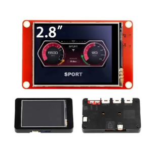 ELECROW ESP32 display-2.8 Inch HMI 240×320 Display SPI TFT LCD Touch Screen Compatible with Arduino/LVGL/Esphome- Homeassistant/PlatformIO /Micropython Without Acrylic Case