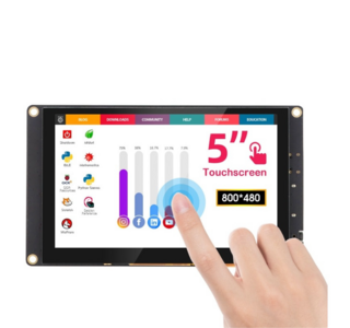 ELECROW 5.0 Inch Display for Raspberry Pi Compatible with Jetson Nano, Beaglebone