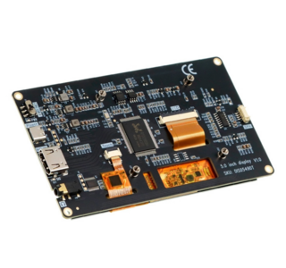 ELECROW 5.0 Inch Display for Raspberry Pi Compatible with Jetson Nano, Beaglebone