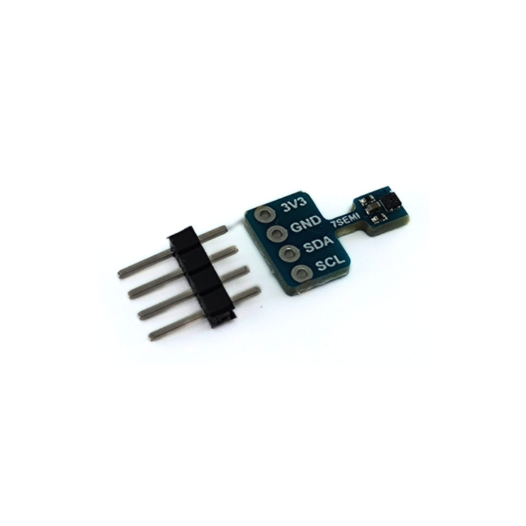 7Semi SHT41 Temperature & Humidity Sensor Breakout 2.54mm Pitch Header