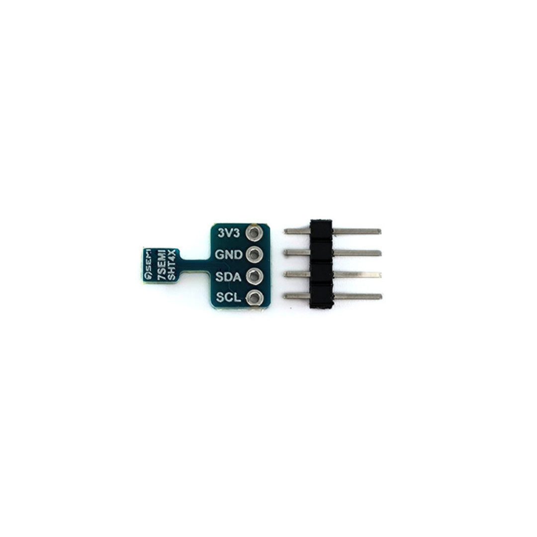 7Semi SHT41 Temperature & Humidity Sensor Breakout 2.54mm Pitch Header