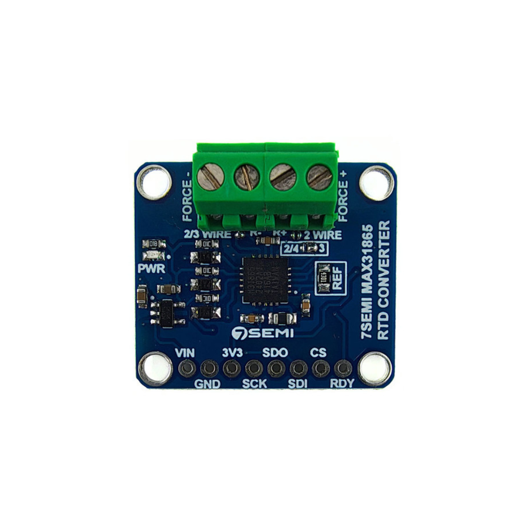 7Semi PT1000 RTD 3-Wire Temperature Sensor Amplifier Breakout Board - MAX31865