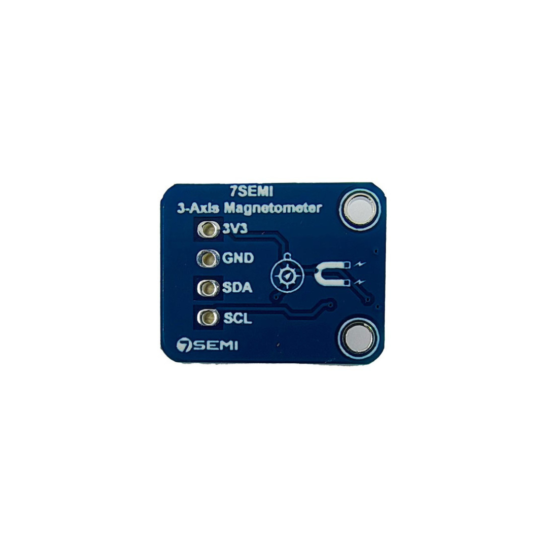 7Semi MMC5983MA mini Magnetometer Breakout, 3-axis Magnetic Sensor
