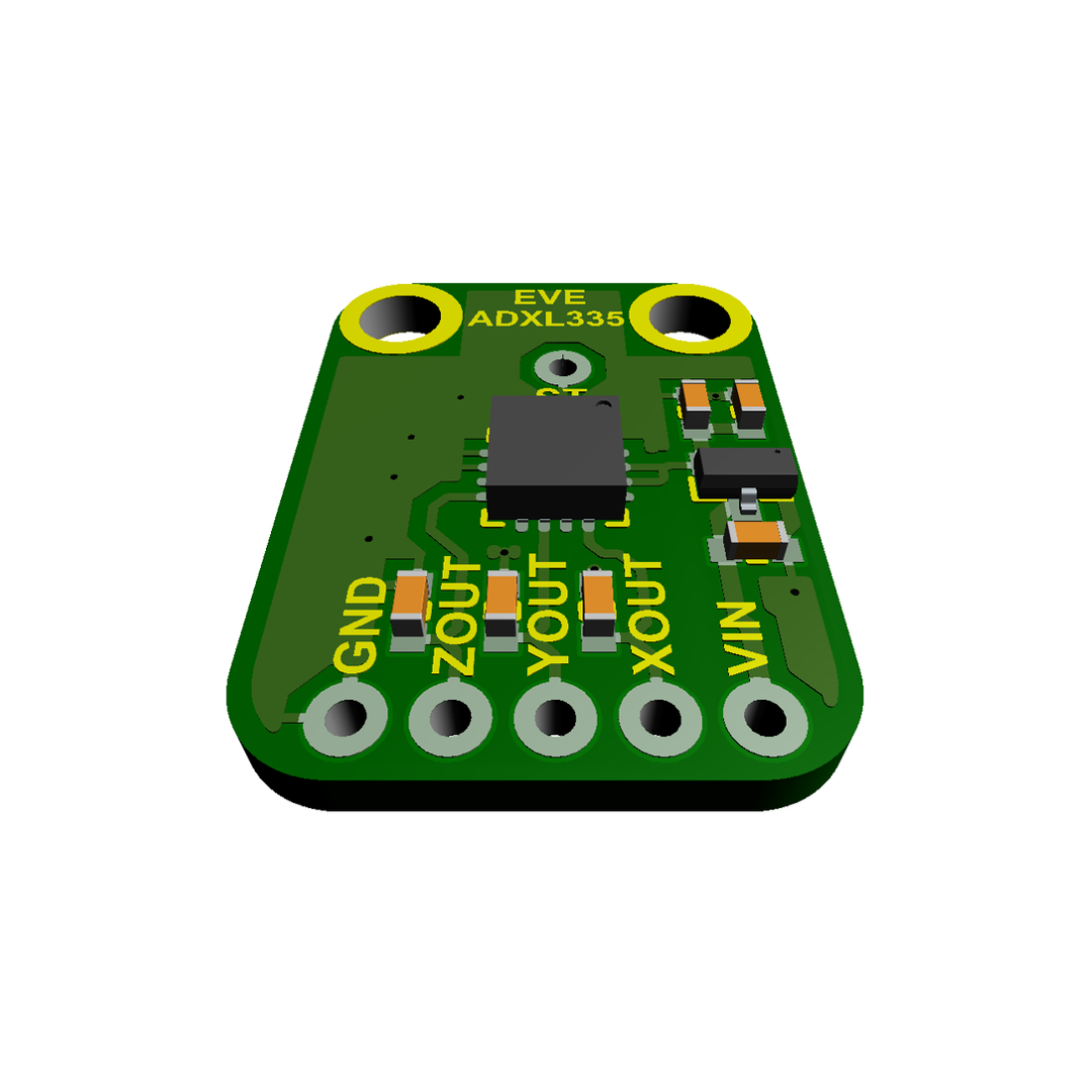 7Semi ADXL335 5V 3-axis Accelerometer Breakout Analog Out