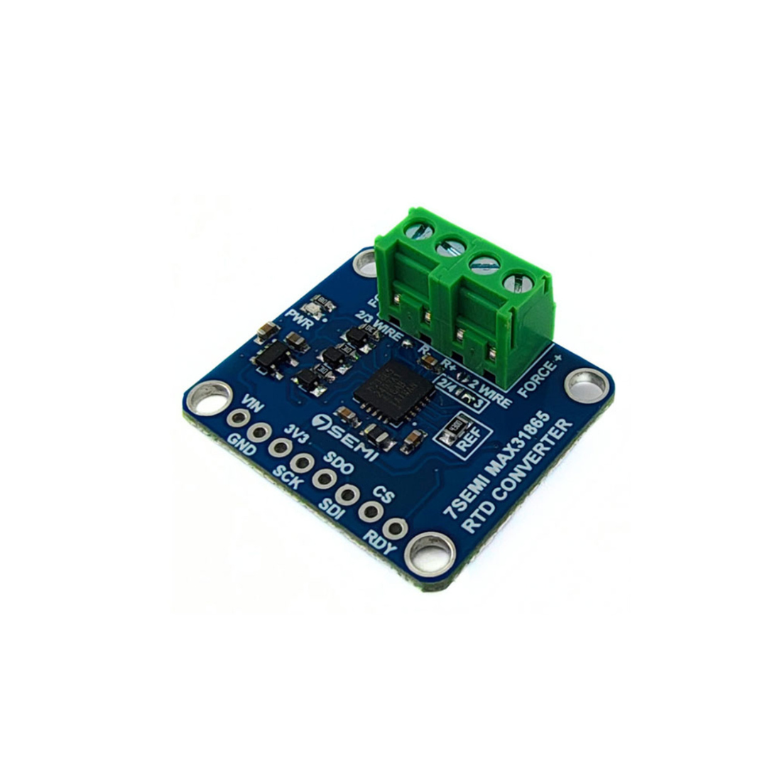 7Semi PT100 RTD 3-Wire Temperature Sensor Amplifier Breakout Board – MAX31865