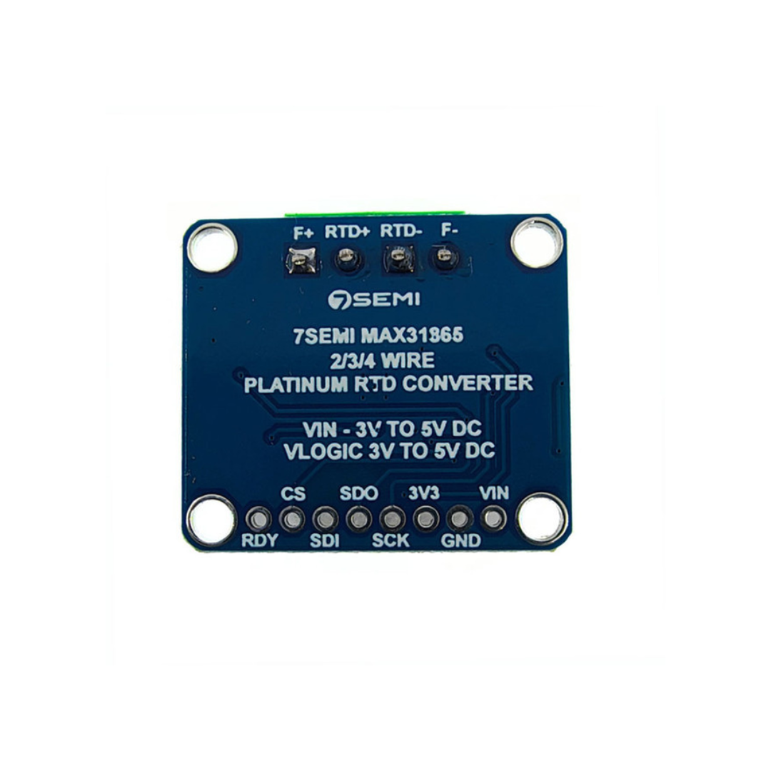 7Semi PT100 RTD 3-Wire Temperature Sensor Amplifier Breakout Board – MAX31865
