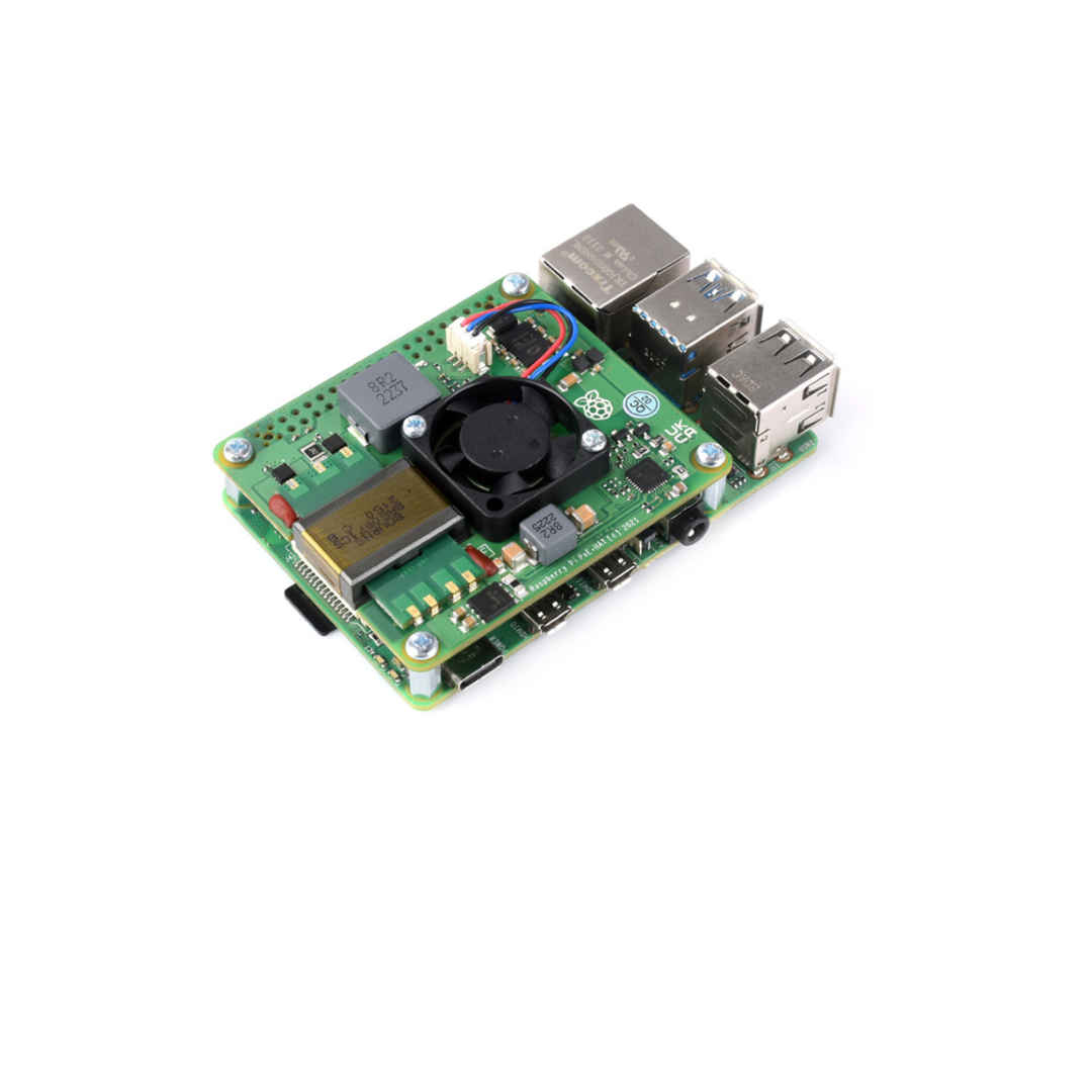 Power Over Ethernet (PoE) HAT for Raspberry Pi 3 B+ Model