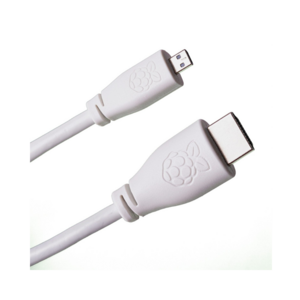 Official Micro-HDMI (Male) to Standard HDMI (Male) Cable for Raspberry Pi