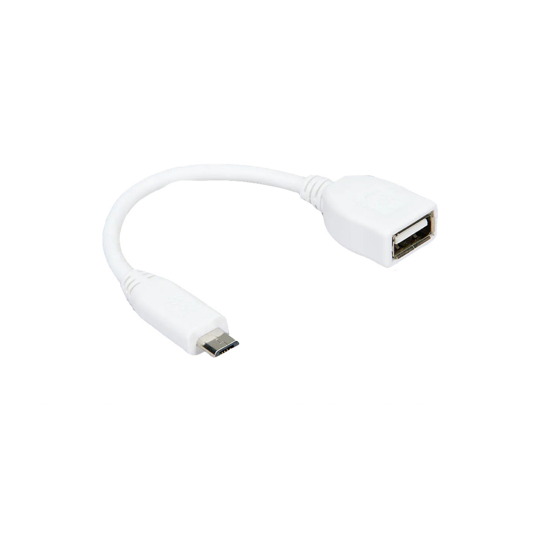 Raspberry PI Official Micro USB-B Male to USB-A Female Adapter