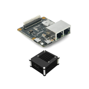 IoT Router Carrier Board Mini with Acrylic Case for Raspberry Pi Compute Module 4