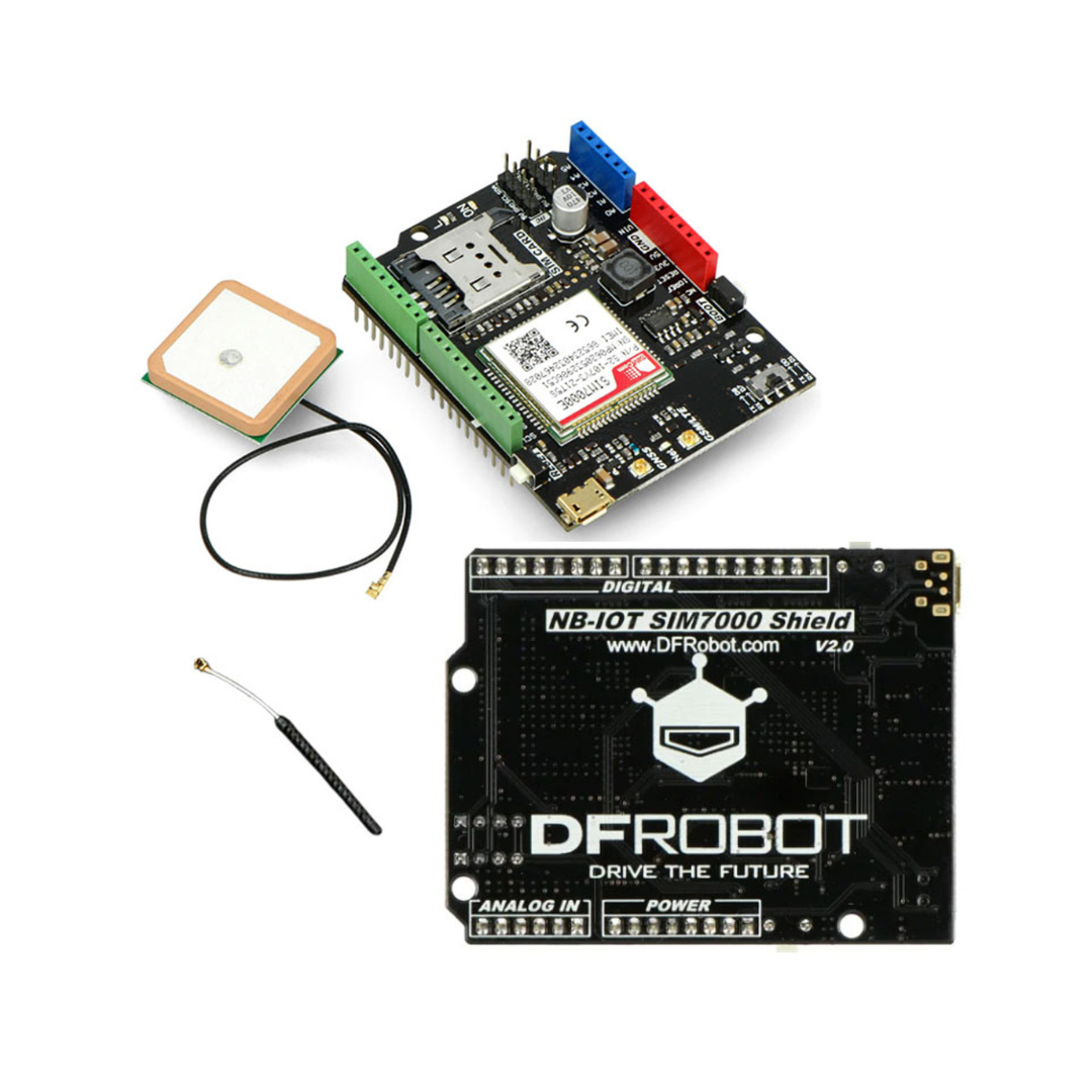 SIM7000E NB-IoT/LTE/GPRS/GPS Arduino Shield