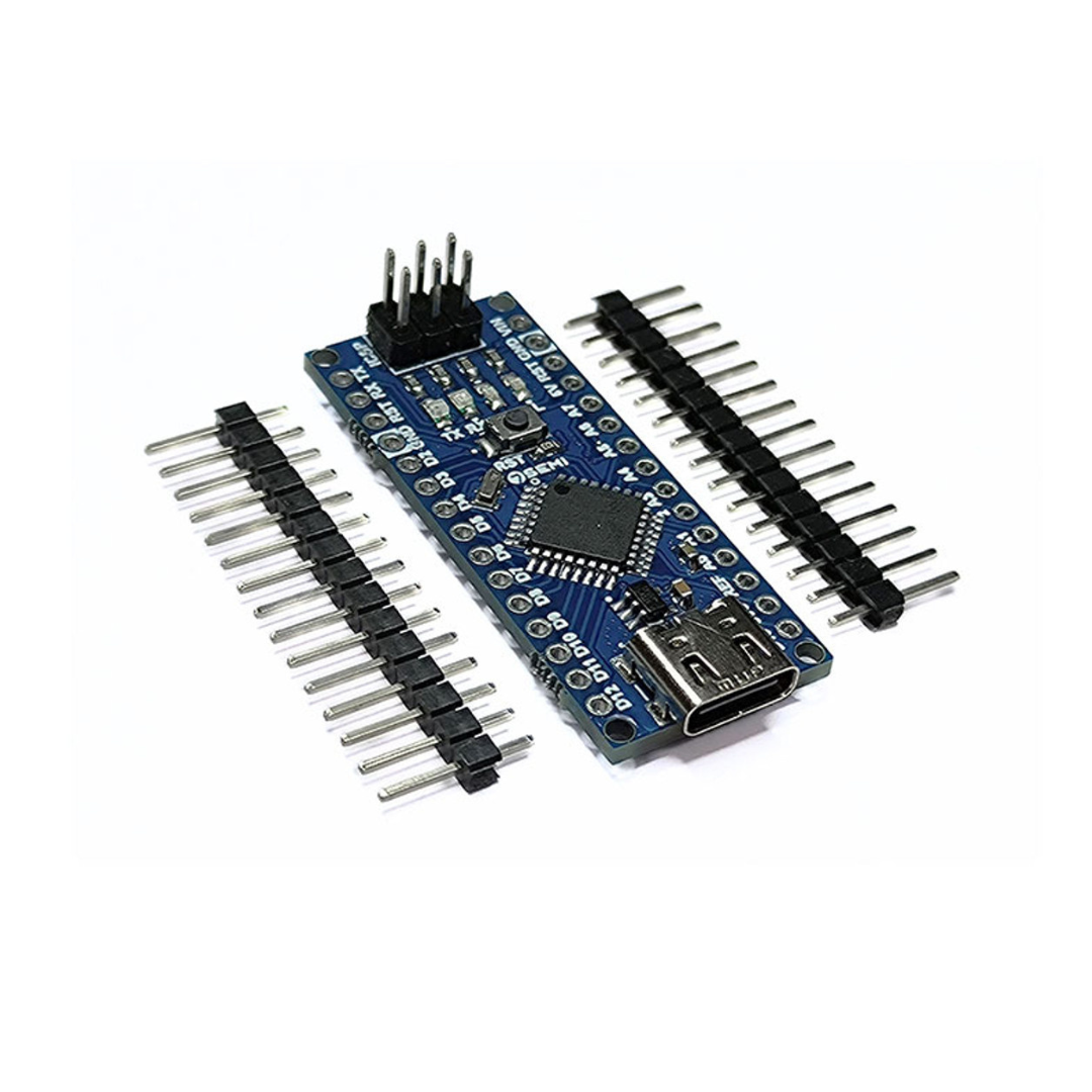 7Semi Nano ATmega328P Board, USB-C CH340
