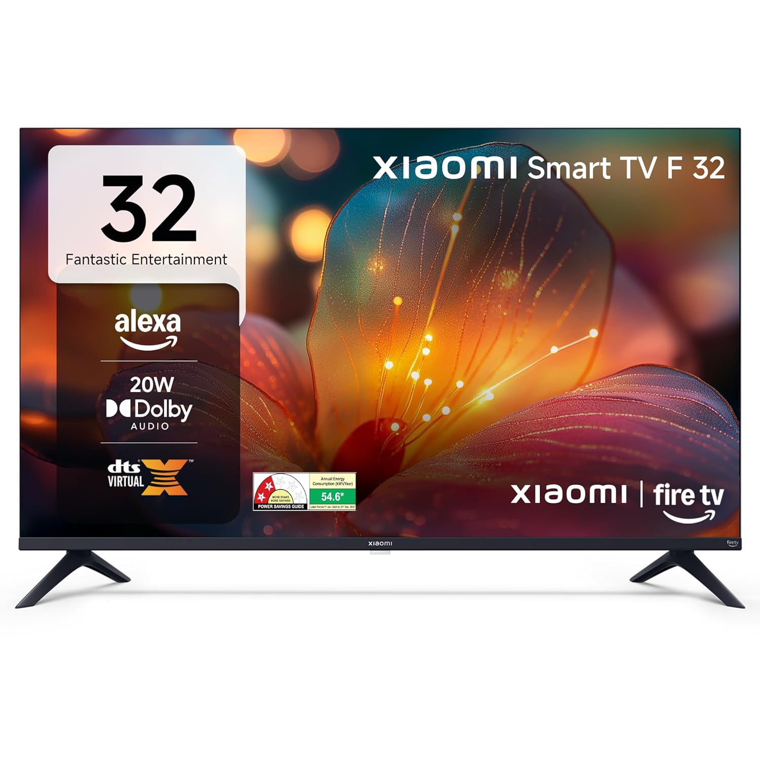 Xiaomi 32-inch (80 cm) F Series HD Ready Smart Fire LED TV, L32MB-FIN