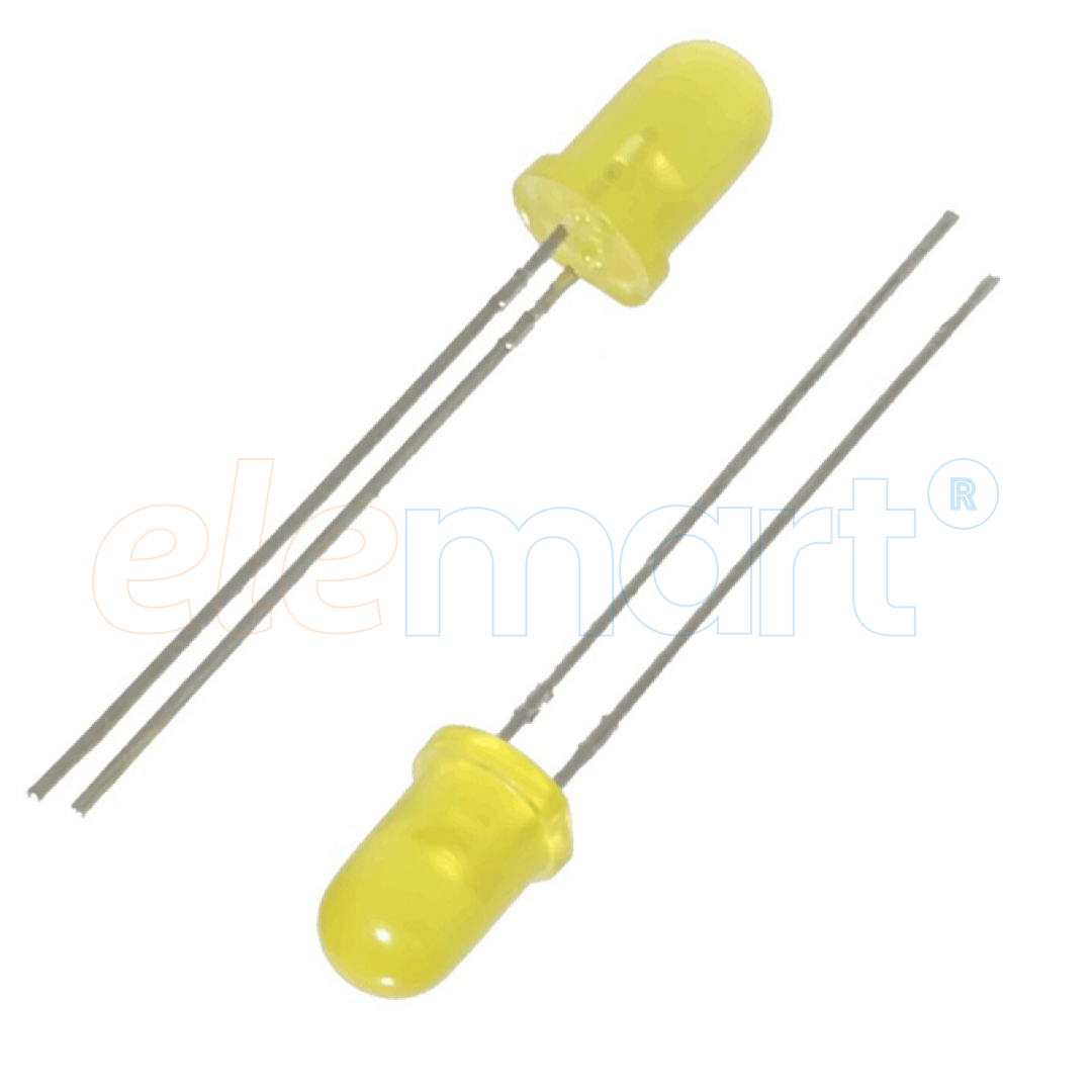 5mm DIP LED Yellow