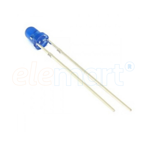 3mm round DIP LED Blue in Blue