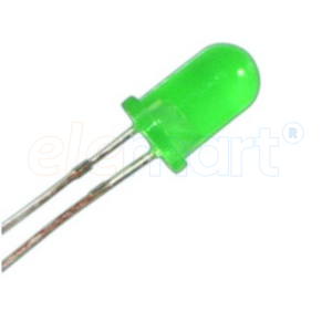 EVERLIGHT Yellow-Green 573nm LED, 2V Radial – Discrete Indication LED