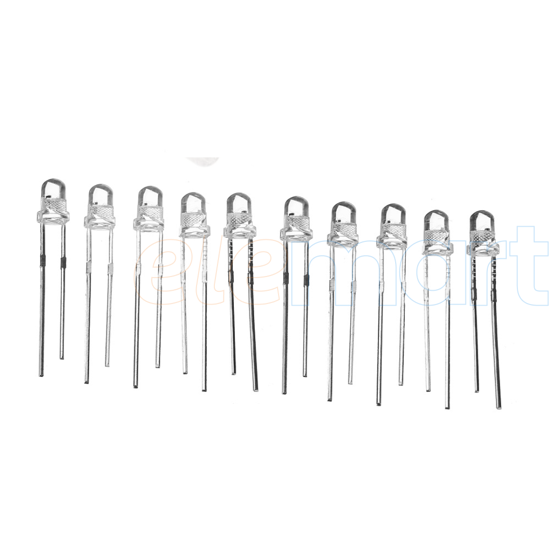 Everlight 3mm Blue DIP LED