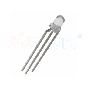 3BC-3-CA-F-BIVAR 3mm Round LED, Red/Green, 30mcd, 625/568nm