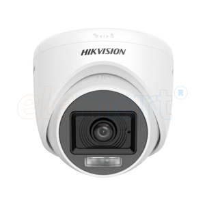 Hikvision 2MP Smart Hybrid Light Audio Turret Camera – STQC Approved (DS-2CE76D0T-LPFS)