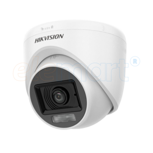 Hikvision 2MP Smart Hybrid Light Audio Turret Camera – STQC Approved (DS-2CE76D0T-LPFS)