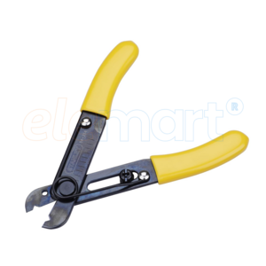 STANLEY 84-214-22 Wire Stripper, 130mm/5.25'' – Strips Wires (0.5mm-4mm), Looping/Bending Hole, Ideal for Speaker & Appliance Cords