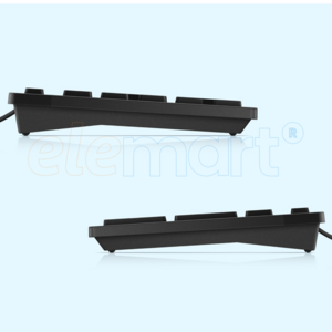 Dell KB216 Wired Multimedia Keyboard – Full-Size, USB Interface, Spill-Resistant, Chiclet Keys, Hot Keys (Volume, Mute, Play/Pause, Backward, Forward)