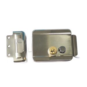 Electric Rim Lock 12V with 8 Keys | Heavy Duty Electric Door Lock for Home & Office