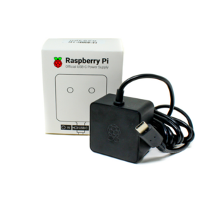 Official USB type-C 15.3W Power Supply For Raspberry Pi 4-Black