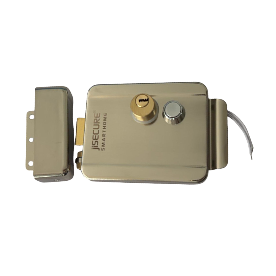 jiSECURE Electric Rim Lock 12V with 8 Keys