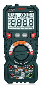 Hazari HTC Dm 98 Auto Range Digital Battery Powered Multimeter True RMS