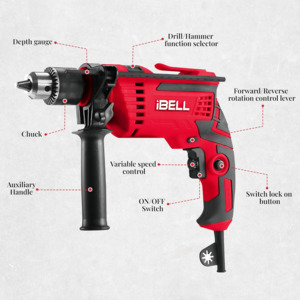 IBELL Electric Drill Impact Drill