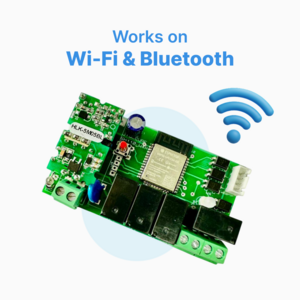 jiSECURE 4 Node Smart Switch | WiFi + Bluetooth Enabled Smart Home Switch