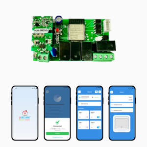 jiSECURE 4 Node Smart Switch | WiFi and Bluetooth Enabled Smart Home Controller