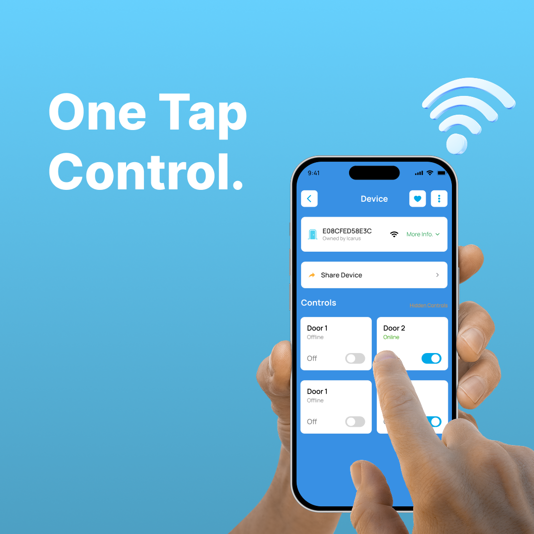 jiSECURE 4 Node Smart Switch | WiFi and Bluetooth Enabled Smart Home Controller