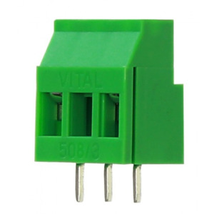 XY128 – 3 Pin Screw Terminal – 5mm Pitch