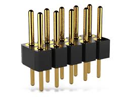 2x40 Pin 2.54 mm Pitch Male Berg Strip Straight Double Row Header Connector